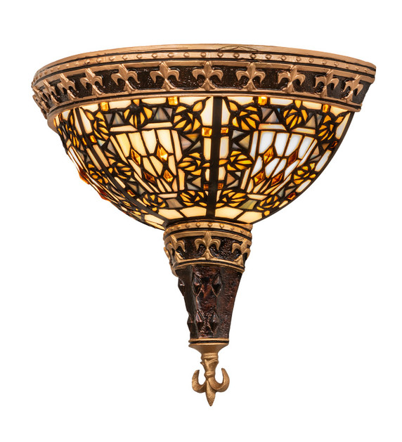 Sconces Pocket by Meyda Tiffany ( 57 | 50243 Fleur-De-Lis ) 