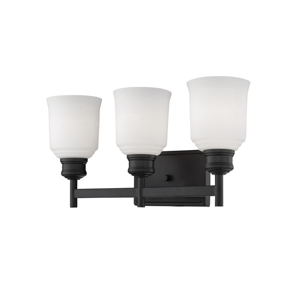 Bathroom Fixtures Three Lights by Millennium ( 59 | 173-MB Burbank ) 