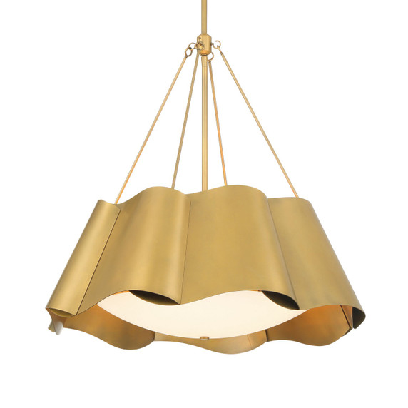 Pendants Metal Shade by Minka-Lavery ( 7 | 3954-732 Waveform ) 