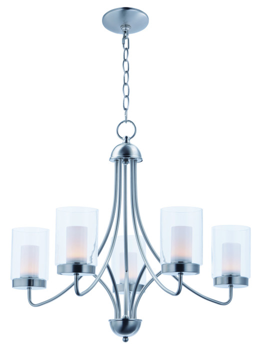 Mid. Chandeliers Glass Up by Maxim ( 16 | 30265CLFTSN Mod ) 