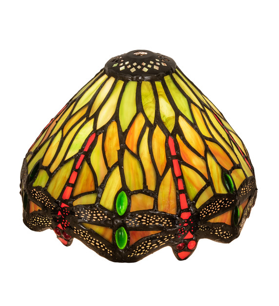 Shades Misc. Glass by Meyda Tiffany ( 57 | 10521 Tiffany Hanginghead Dragonfly ) 