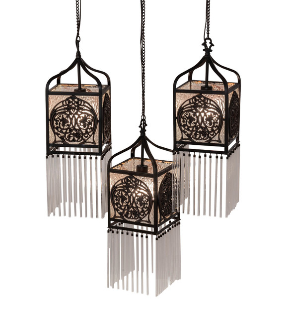 Mini Pendants 3 Light Cluster by Meyda Tiffany ( 57 | 50536 Celtic Knot ) 
