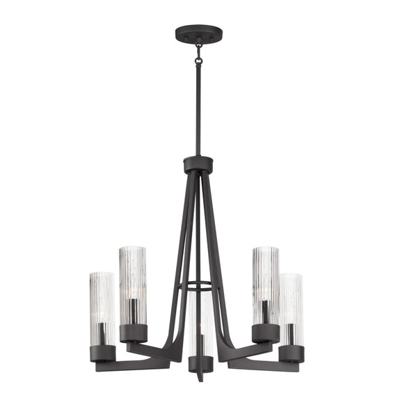 Mid. Chandeliers Glass Up by Maxim ( 16 | 30315CRAR Delos ) 
