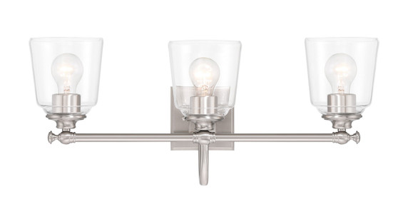 Bathroom Fixtures Three Lights by Minka-Lavery ( 7 | 4003-84 Antonia ) 