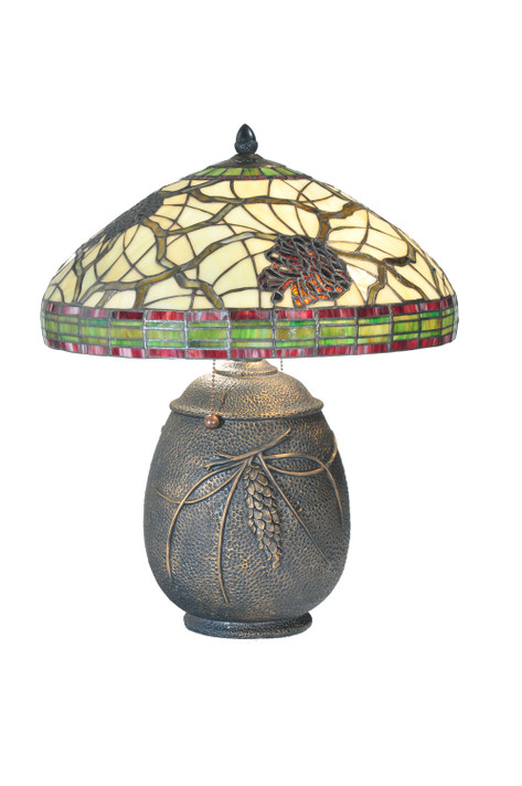 Lamps Table by Meyda Tiffany ( 57 | 106287 Burgundy Pinecone ) 