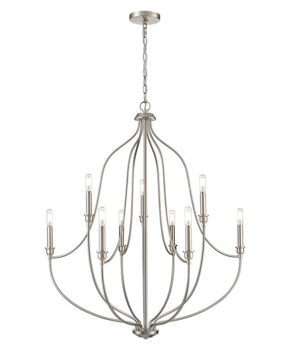 Mid. Chandeliers Candle by Millennium ( 59 | 98009-BN Senoia ) 