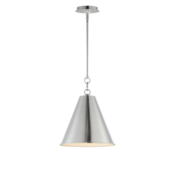 Pendants Metal Shade by Maxim ( 16 | 15162SN Veritas ) 