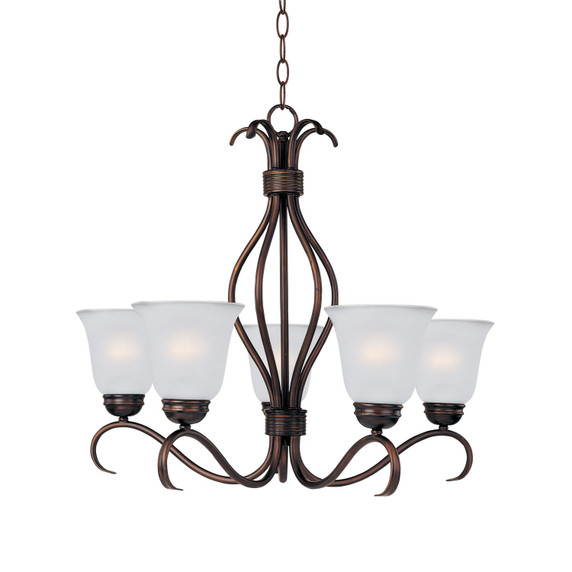 Mid. Chandeliers Glass Down by Maxim ( 16 | 10125FTOI Basix ) 