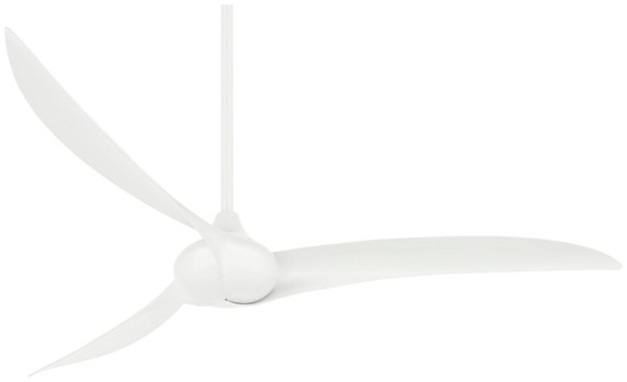 Fans Ceiling Fans by Minka Aire ( 15 | F855-WH Wave 65" ) 