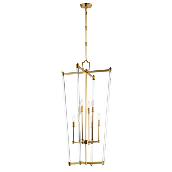 Foyer/Hall Lanterns Open Frame by Maxim ( 16 | 16102CLHR Lucent ) 