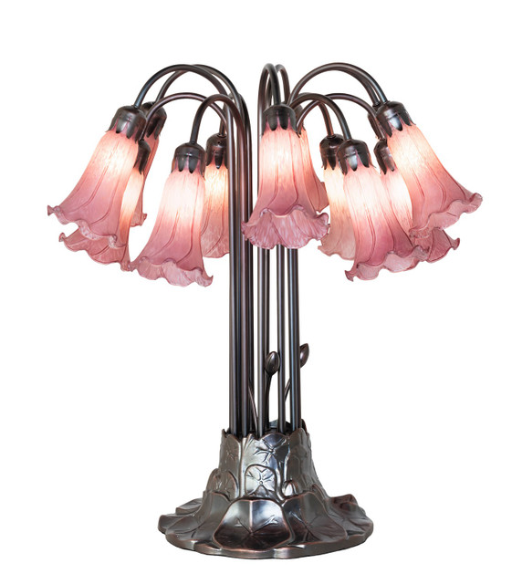 Lamps Table by Meyda Tiffany ( 57 | 273414 Lavender Tiffany Pond Lily ) 