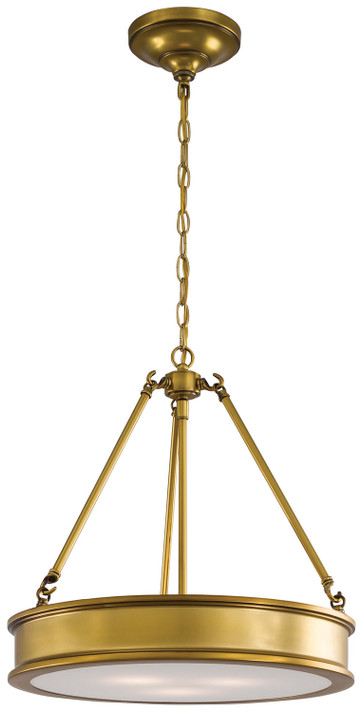 Pendants Drum Shade by Minka-Lavery ( 7 | 4173-249 Harbour Point ) 
