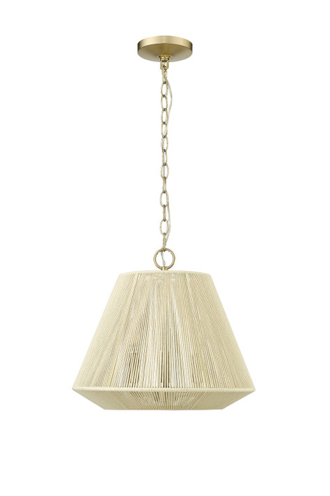 Pendants Fabric Shade by Millennium ( 59 | 20603-MG Sterling ) 