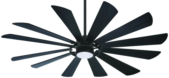 Fans Wet Location by Minka Aire ( 15 | F870L-TCL Windmolen ) 