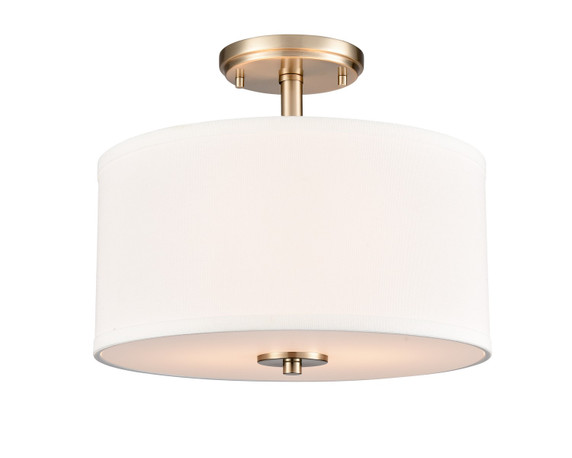 Semi-Flush Mts. Drum Shade by Millennium ( 59 | 41102-MG Guyten ) 