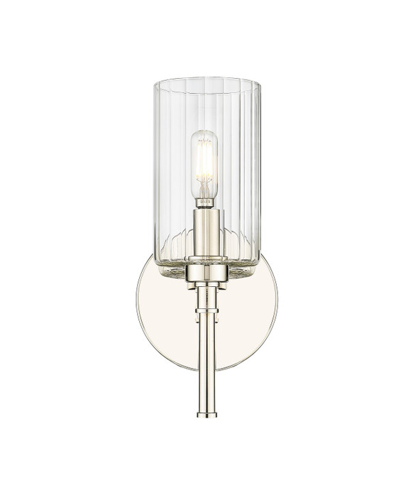 Sconces Single Glass by Millennium ( 59 | 9921-PN Chastine ) 