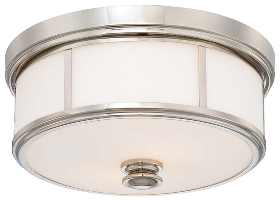 Flush Mounts Drum Shade by Minka-Lavery ( 7 | 4365-613 Harbour Point ) 