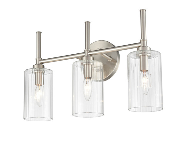 Bathroom Fixtures Three Lights by Millennium ( 59 | 9923-BN Chastine ) 