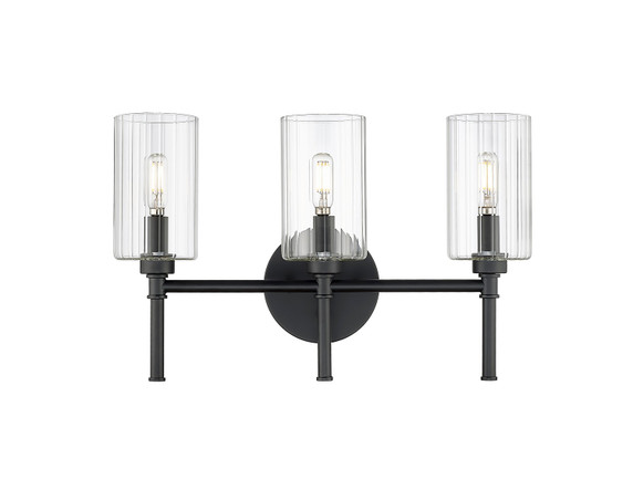 Bathroom Fixtures Three Lights by Millennium ( 59 | 9923-MB Chastine ) 