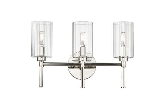 Bathroom Fixtures Three Lights by Millennium ( 59 | 9923-PN Chastine ) 