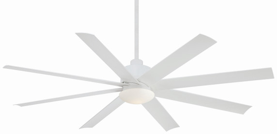 Fans Wet Location by Minka Aire ( 15 | F888L-WHF Slipstream Led ) 