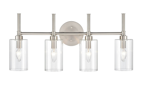 Bathroom Fixtures Four Lights by Millennium ( 59 | 9924-BN Chastine ) 