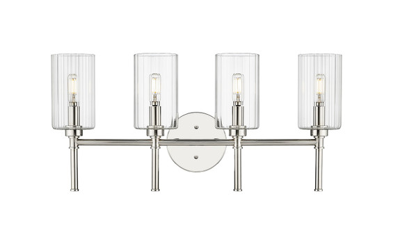 Bathroom Fixtures Four Lights by Millennium ( 59 | 9924-PN Chastine ) 