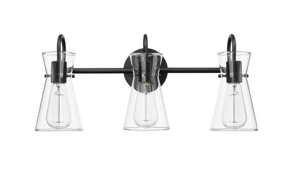 Bathroom Fixtures Three Lights by Millennium ( 59 | 21003-MB Camellia ) 