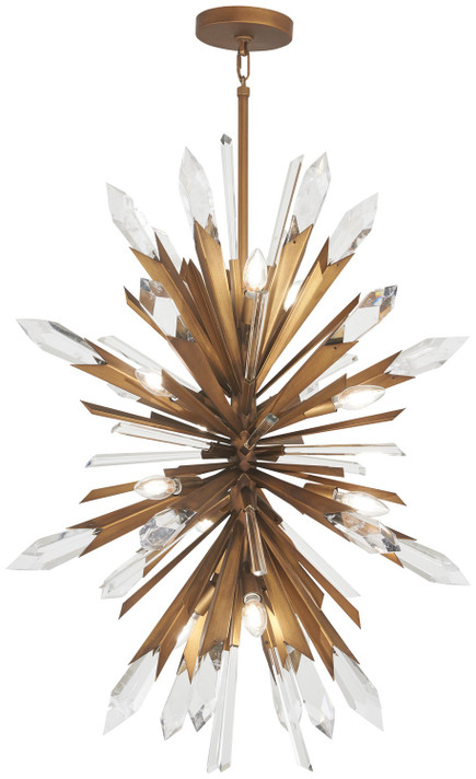 Mini Chandeliers Starburst by Metropolitan ( 29 | N1947-739 Elsa ) 