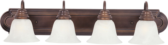 Bathroom Fixtures Four Lights by Maxim ( 16 | 8014MROI Essentials - 801x ) 