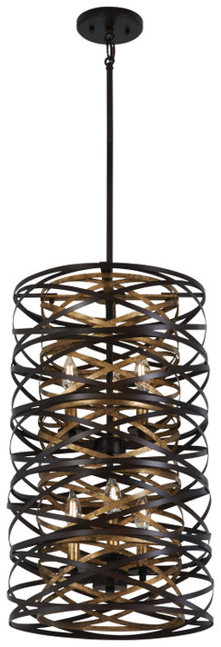 Foyer/Hall Lanterns Open Frame by Minka-Lavery ( 7 | 4672-111 Vortic Flow ) 