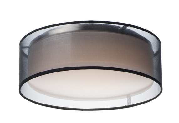 Flush Mounts Drum Shade by Maxim ( 16 | 10230BO Prime ) 