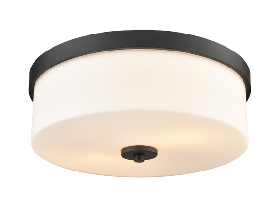 Flush Mounts Drum Shade by Millennium ( 59 | 214102-MB Laphia ) 