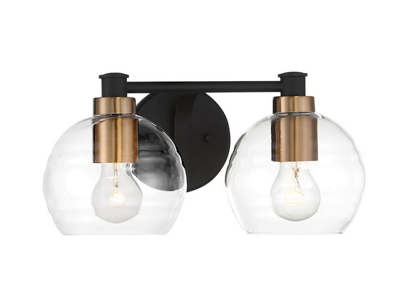 Bathroom Fixtures Two Lights by Minka-Lavery ( 7 | 4912-653 Keyport ) 