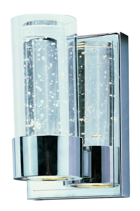 Sconces Single Glass by Maxim ( 16 | 20901CLPC Sync ) 