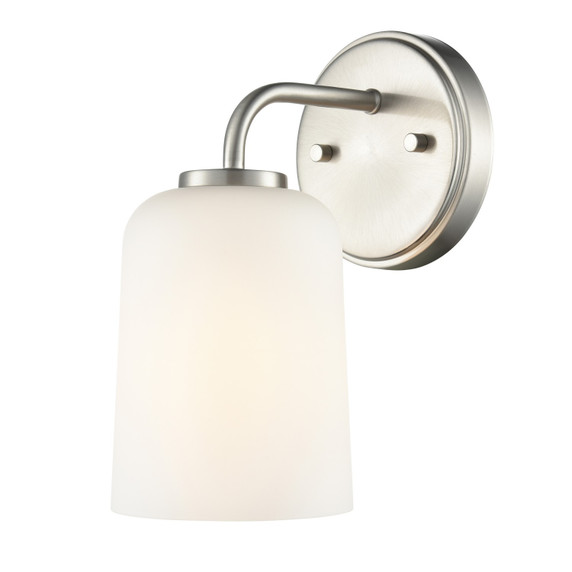 Sconces Single Glass by Millennium ( 59 | 214201-BN Laphia ) 