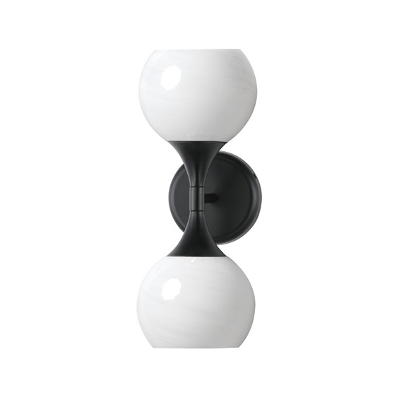 Sconces Double Glass by Maxim ( 16 | 21222MRBK Neve ) 