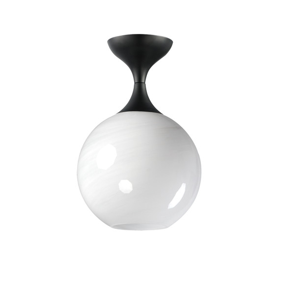 Semi-Flush Mts. Glass Down by Maxim ( 16 | 21229MRBK Neve ) 