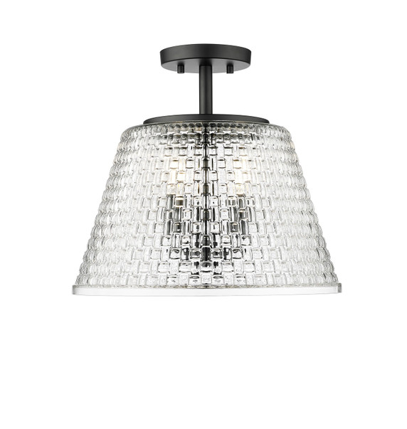 Semi-Flush Mts. Glass Down by Millennium ( 59 | 22100-MB Saben ) 