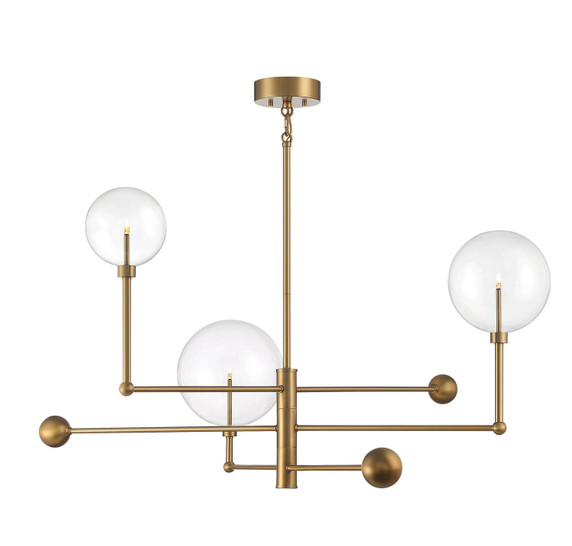 Large Chandeliers Glass Shade by Meridian ( 446 | M100100NB ) 