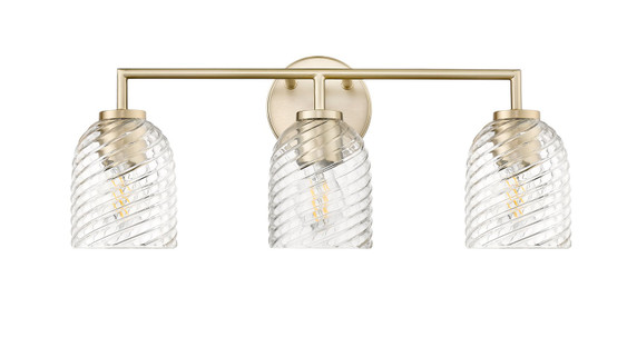 Bathroom Fixtures Three Lights by Millennium ( 59 | 22203-MG Catania ) 