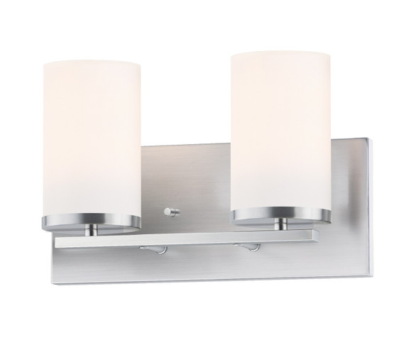 Bathroom Fixtures Two Lights by Maxim ( 16 | 10282SWSN Lateral ) 