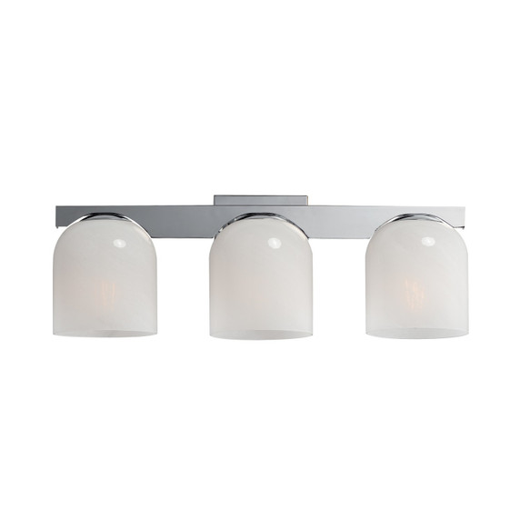 Bathroom Fixtures Three Lights by Maxim ( 16 | 21233MRPC Scoop ) 