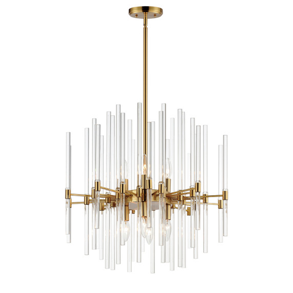 Mid. Chandeliers Glass Down by Maxim ( 16 | 38405CLHR Divine ) 
