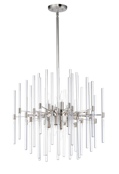 Mid. Chandeliers Geometric/Linear by Maxim ( 16 | 38405CLPN Divine ) 