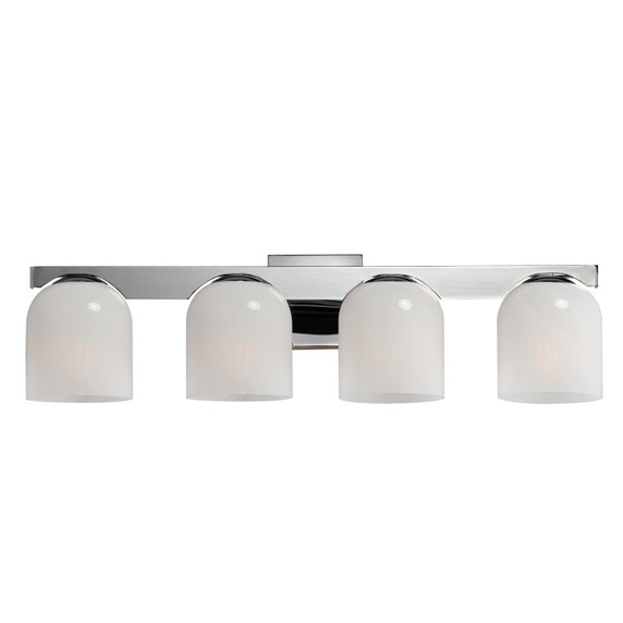 Bathroom Fixtures Four Lights by Maxim ( 16 | 21234MRPC Scoop ) 