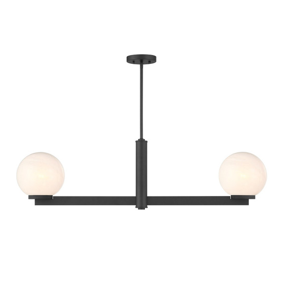 Linear/Island 2 Light Bar by Meridian ( 446 | M100124MBK ) 