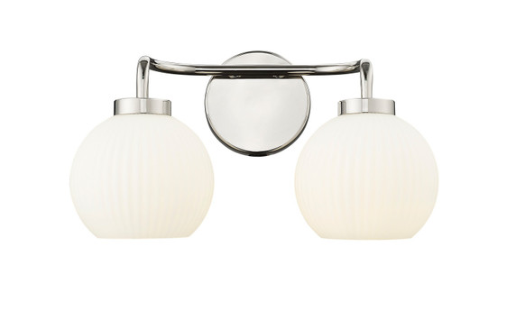 Bathroom Fixtures Two Lights by Millennium ( 59 | 22402-PN Oprah ) 