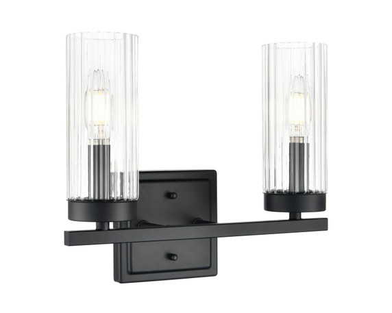 Bathroom Fixtures Two Lights by Millennium ( 59 | 46002-MB Iversen ) 