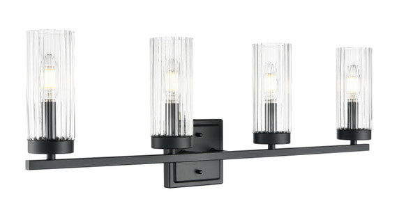 Bathroom Fixtures Four Lights by Millennium ( 59 | 46004-MB Iversen ) 
